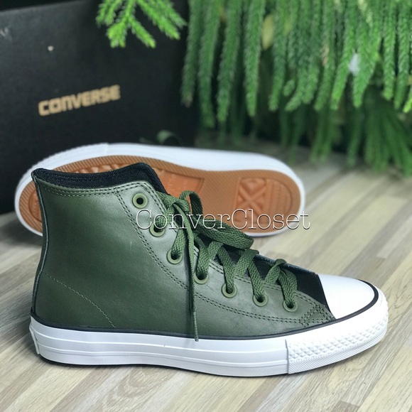 NWT Converse Ctas Pro HI Herbal WMNS AUTHENTIC - Picture 4 of 7